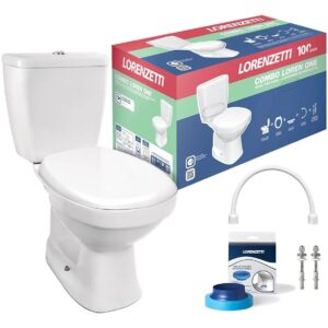 Combo Vaso Sanitário Completo One Lorenzetti + Acessórios